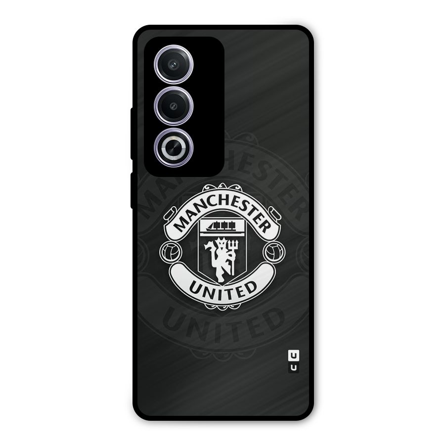 Manchester United Metal Back Case for Oppo A3 Pro