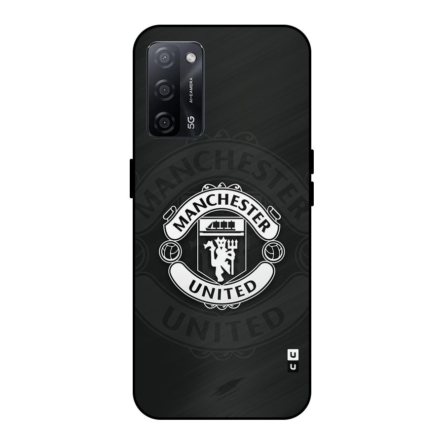 Manchester United Metal Back Case for Oppo A53s 5G