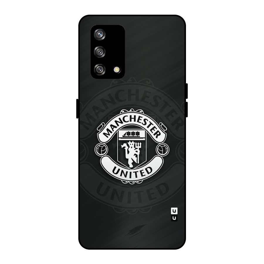 Manchester United Metal Back Case for Oppo F19