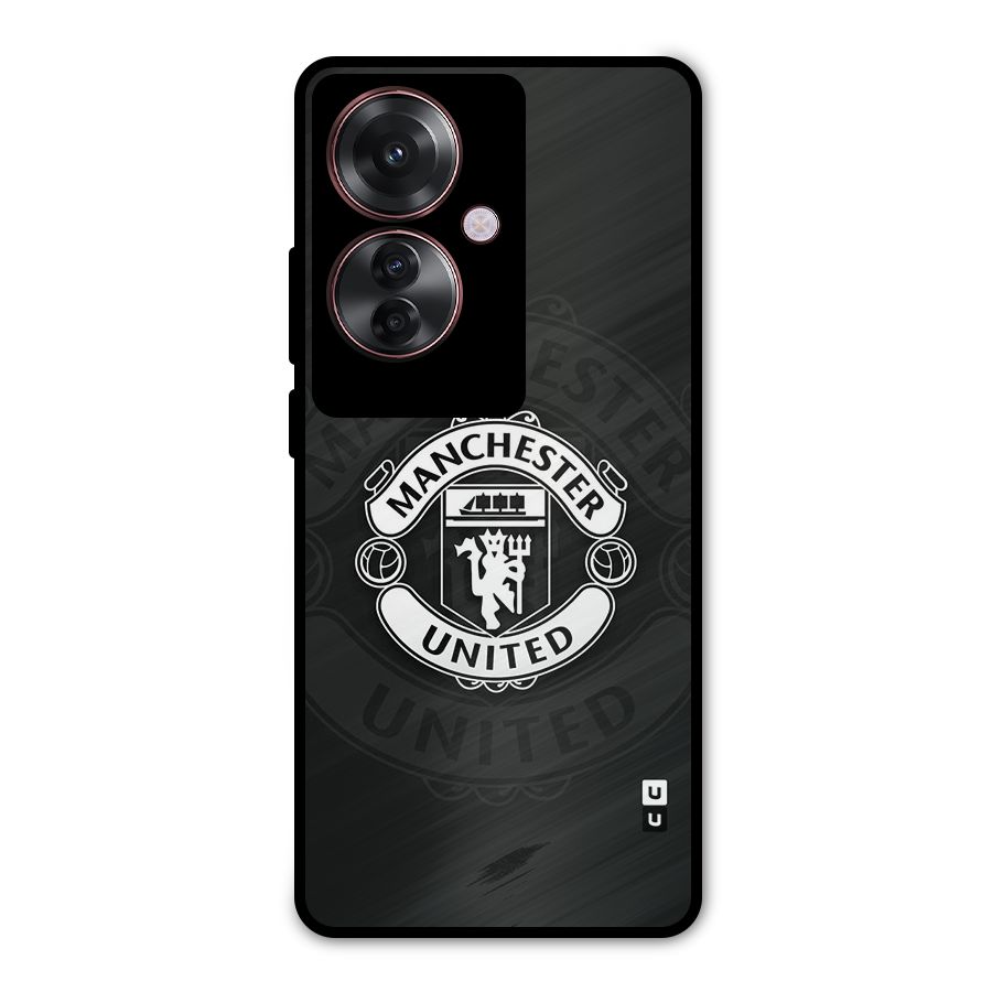 Manchester United Metal Back Case for Oppo F25 Pro