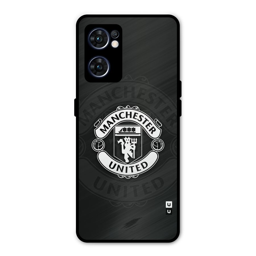 Manchester United Metal Back Case for Oppo Reno7 5G