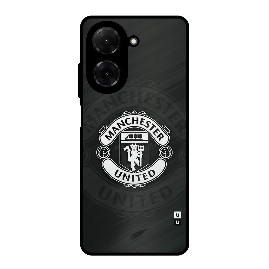 Manchester United Metal Back Case for Poco C71