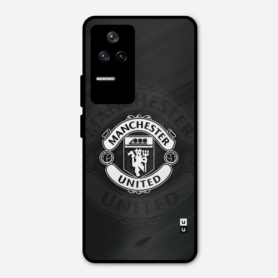Manchester United Metal Back Case for Poco F4 5G