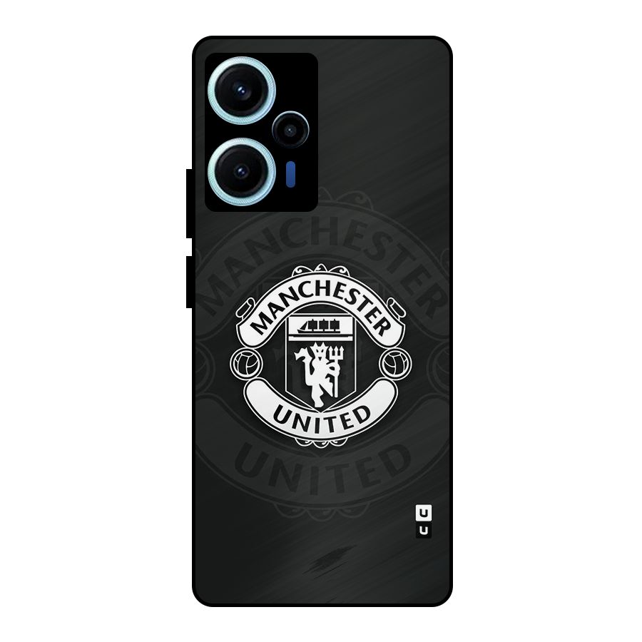 Manchester United Metal Back Case for Poco F5
