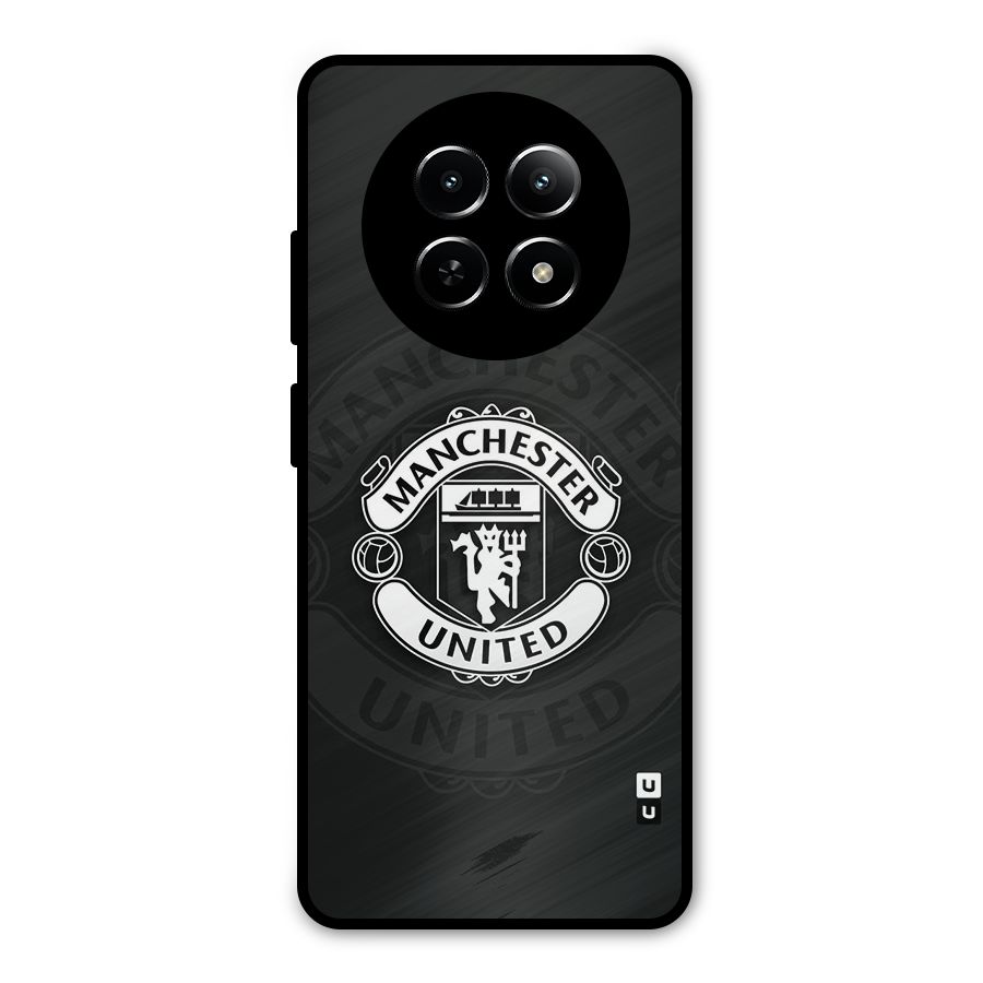 Manchester United Metal Back Case for Realme 12x 5G