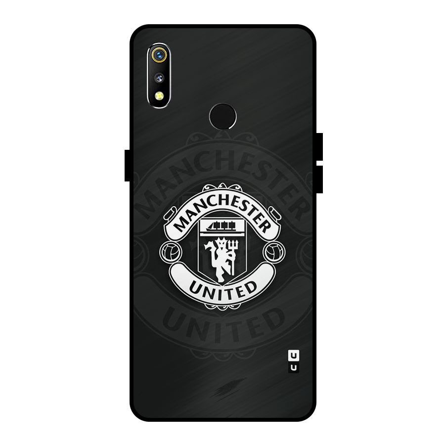 Manchester United Metal Back Case for Realme 3