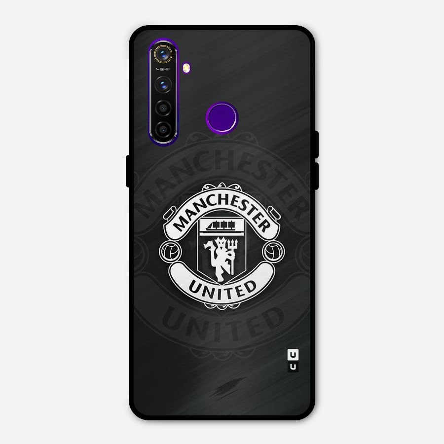 Manchester United Metal Back Case for Realme 5 Pro