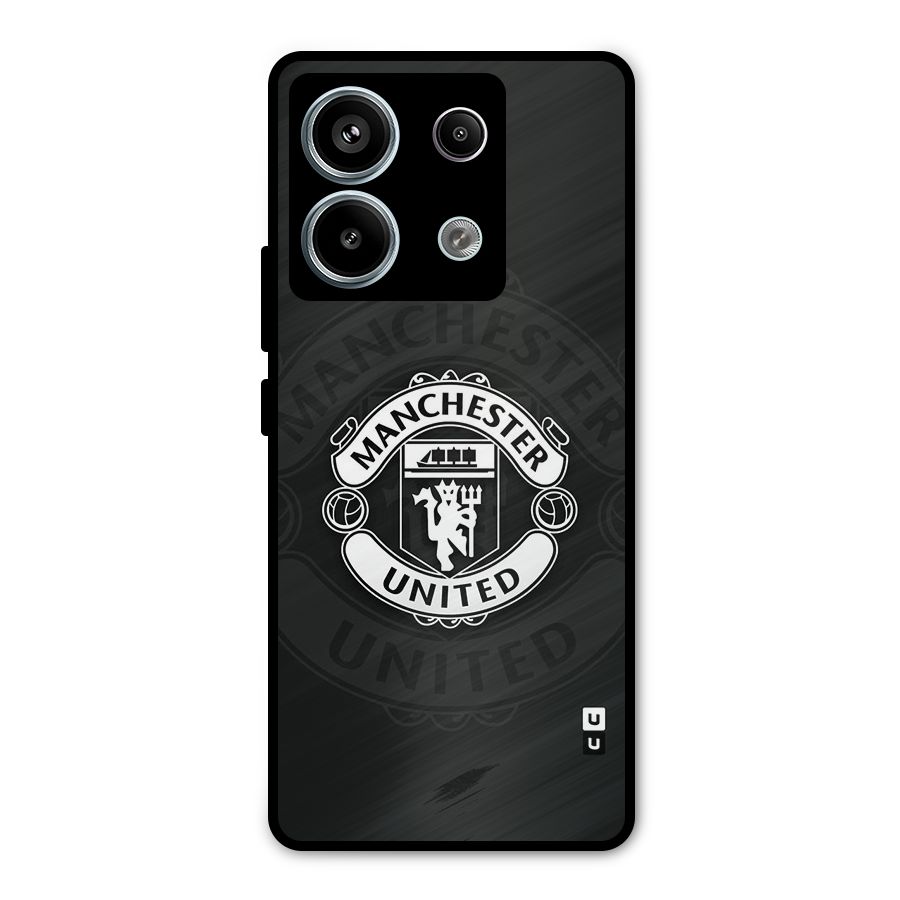 Manchester United Metal Back Case for Redmi Note 13 Pro 5G
