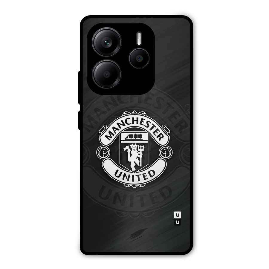 Manchester United Metal Back Case for Redmi Note 14 5G