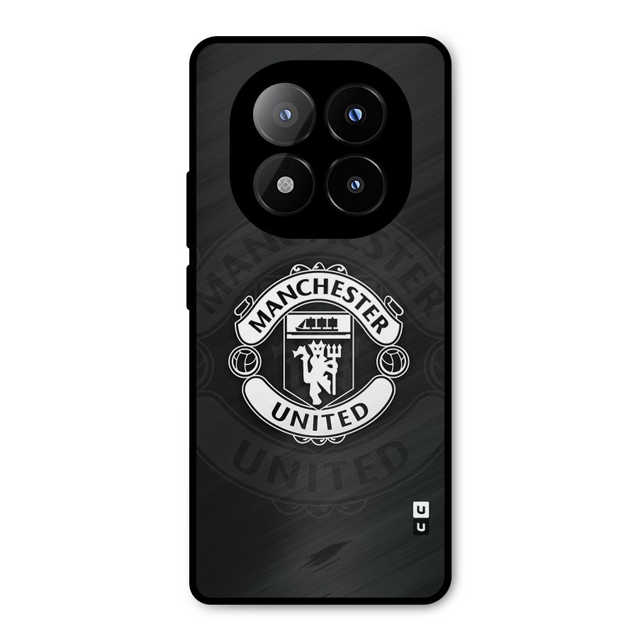 Manchester United Metal Back Case for Redmi Note 14 Pro Plus 5G