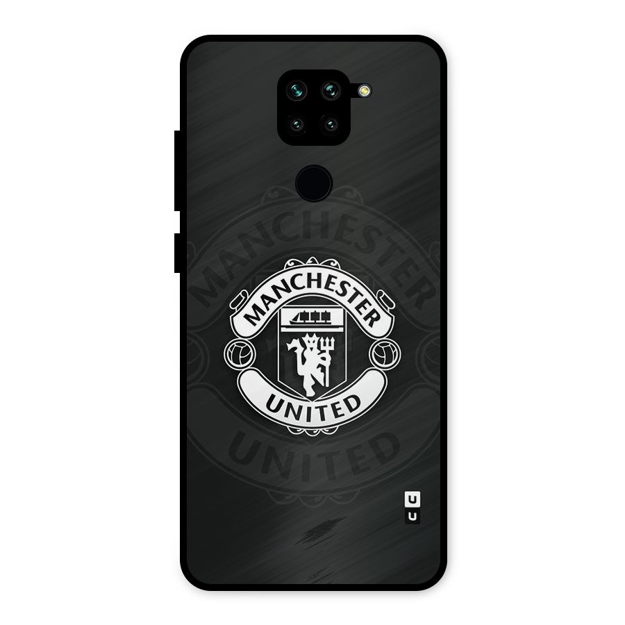 Manchester United Metal Back Case for Redmi Note 9