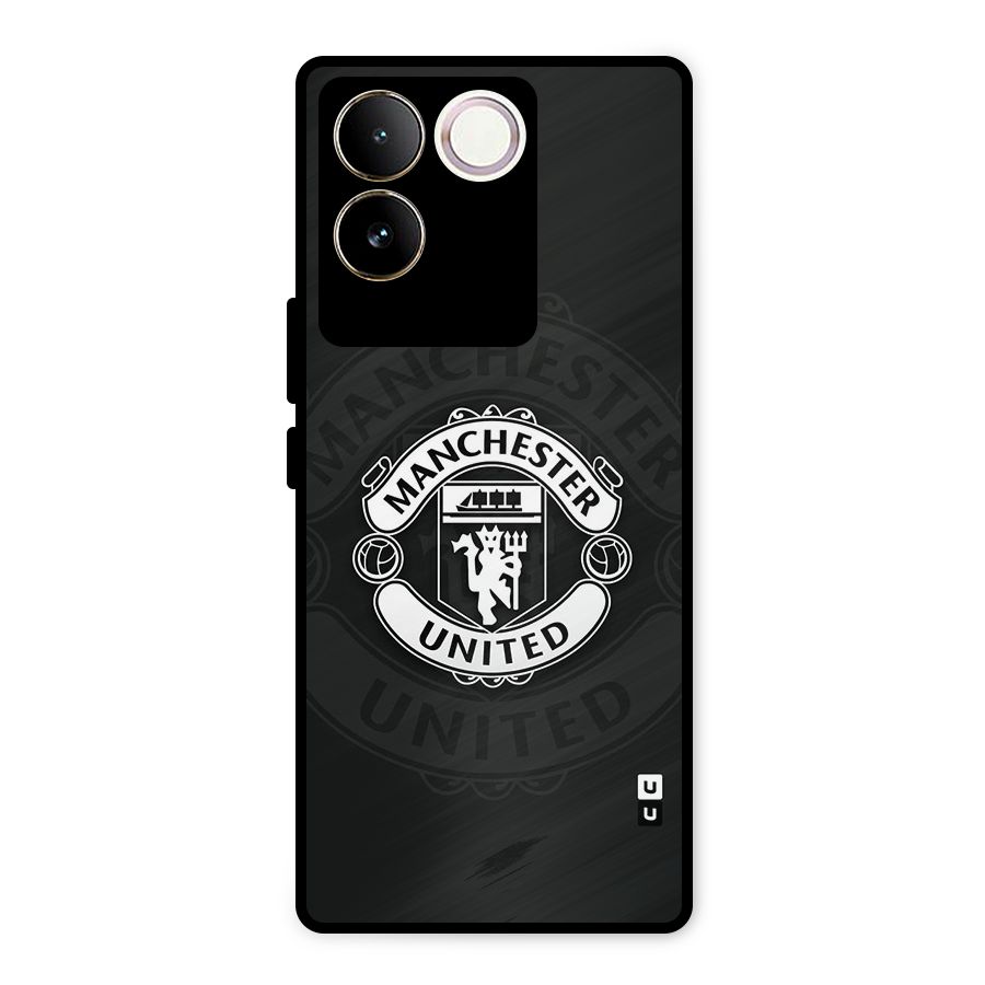 Manchester United Metal Back Case for Vivo T2 Pro