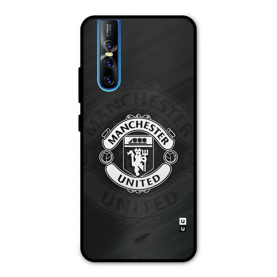Manchester United Metal Back Case for Vivo V15 Pro