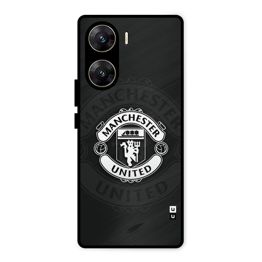 Manchester United Metal Back Case for Vivo V29e