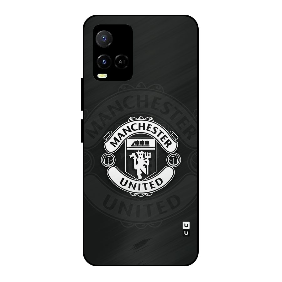 Manchester United Metal Back Case for Vivo Y21A