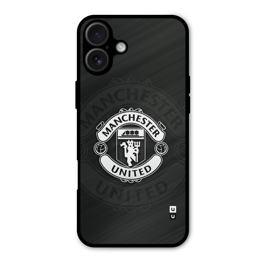 Manchester United Metal Back Case for iPhone 16 Plus