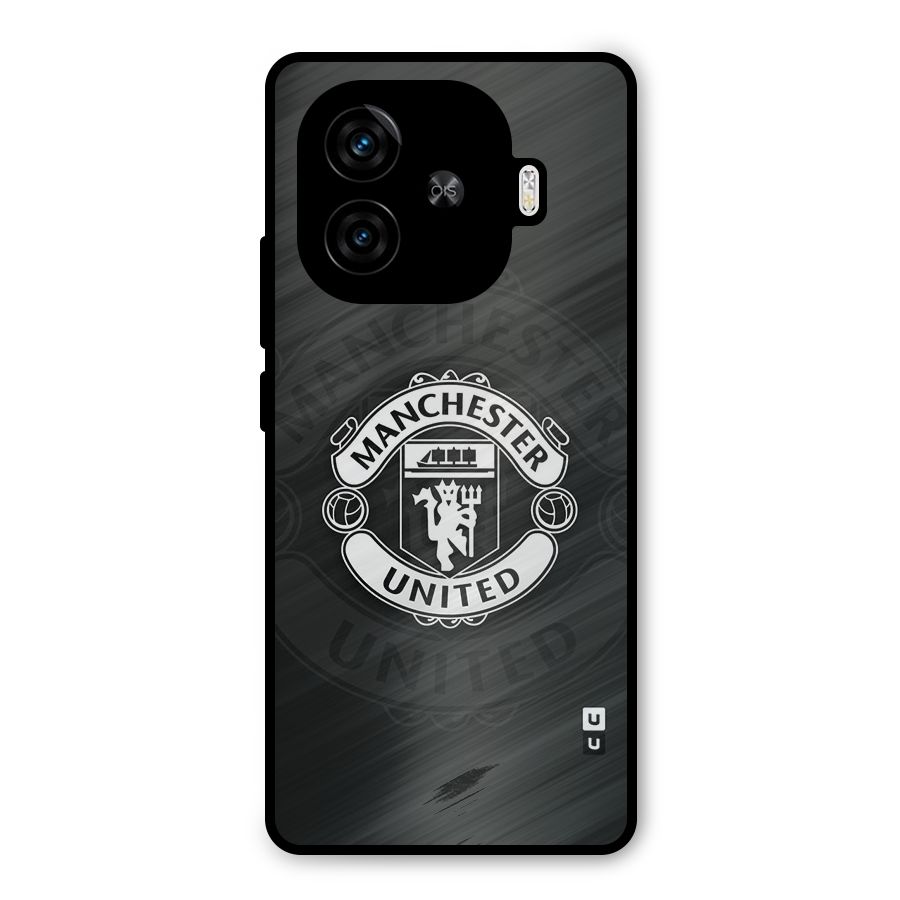 Manchester United Metal Back Case for iQOO Z9 Turbo