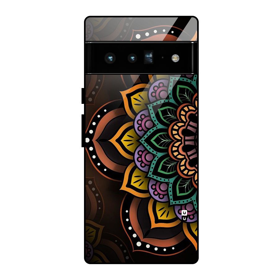 Mandala Artist Glass Back Case for Google Pixel 6 Pro