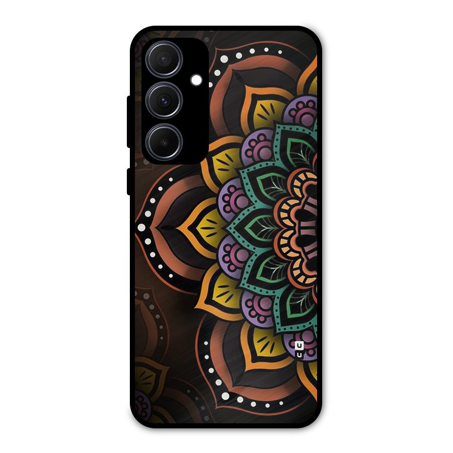 Mandala Artist Metal Back Case for Galaxy A35