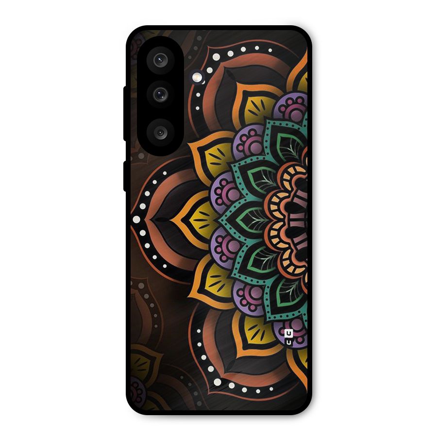 Mandala Artist Metal Back Case for Galaxy F56