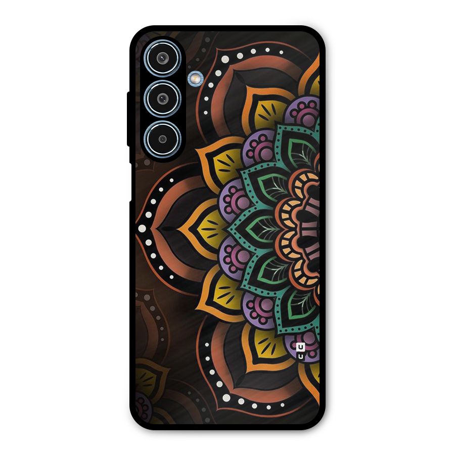 Mandala Artist Metal Back Case for Galaxy M35