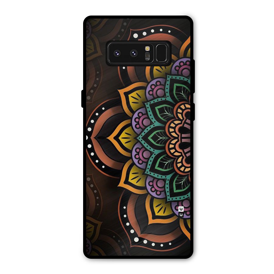 Mandala Artist Metal Back Case for Galaxy Note 8
