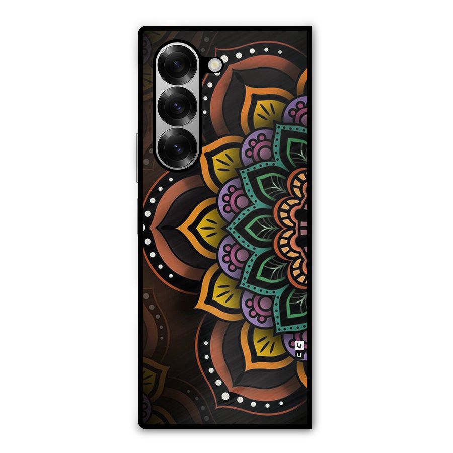 Mandala Artist Metal Back Case for Galaxy Z Fold6