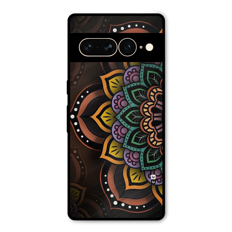 Mandala Artist Metal Back Case for Google Pixel 7 Pro