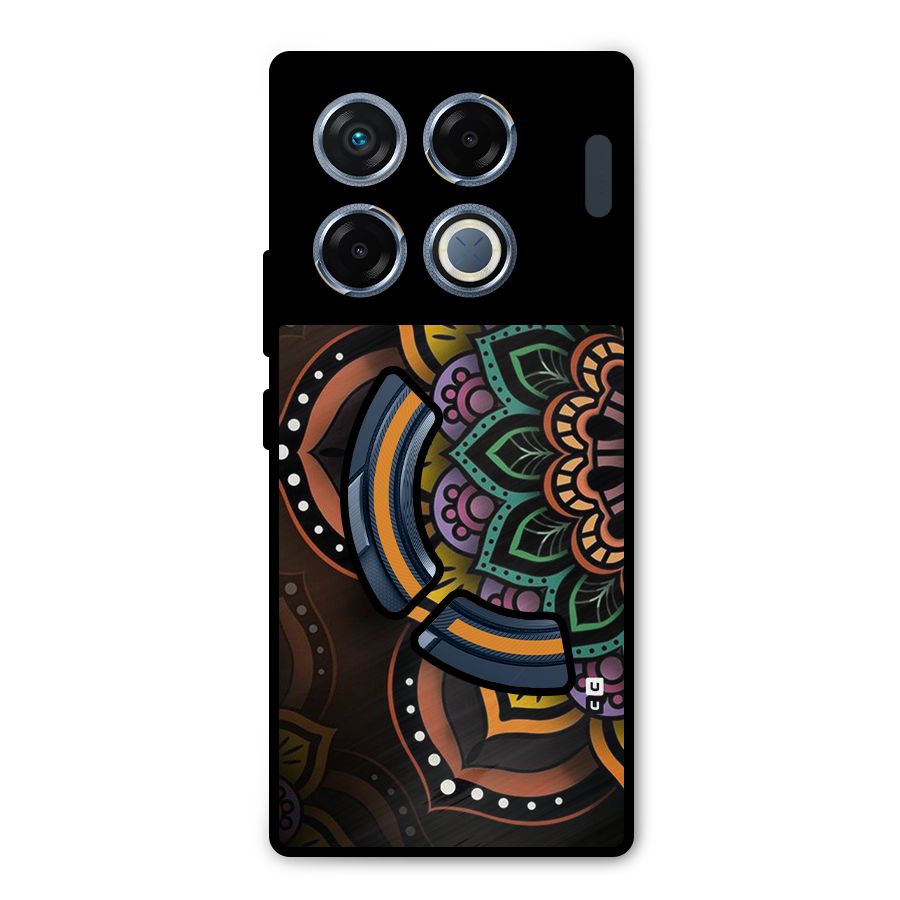 Mandala Artist Metal Back Case for Infinix GT 20 Pro