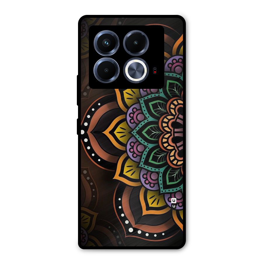 Mandala Artist Metal Back Case for Infinix Note 40 5G