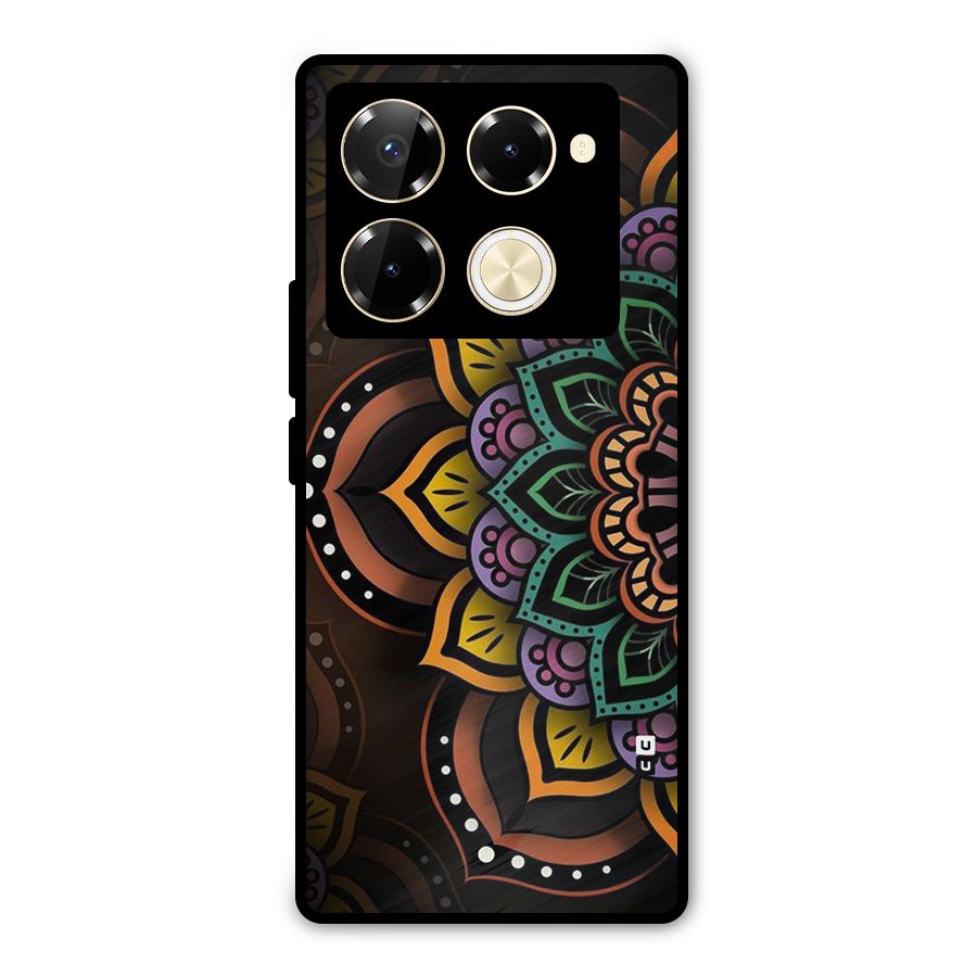 Mandala Artist Metal Back Case for Infinix Note 40 Pro Plus