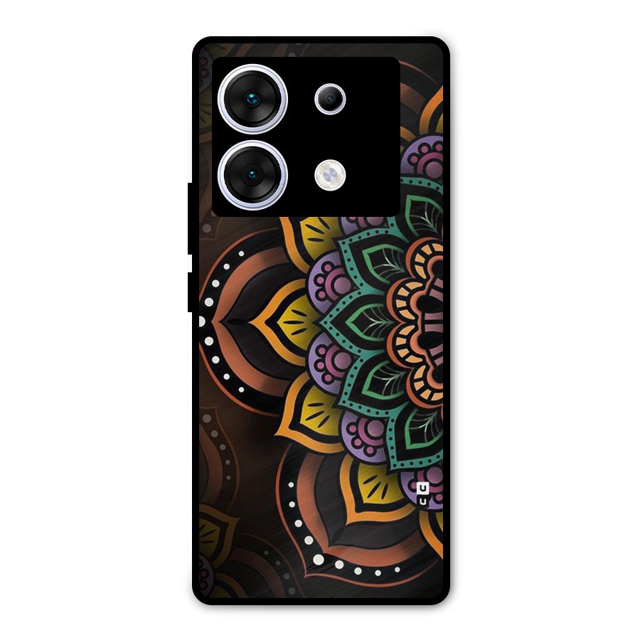 Mandala Artist Metal Back Case for Infinix Zero 30 5G