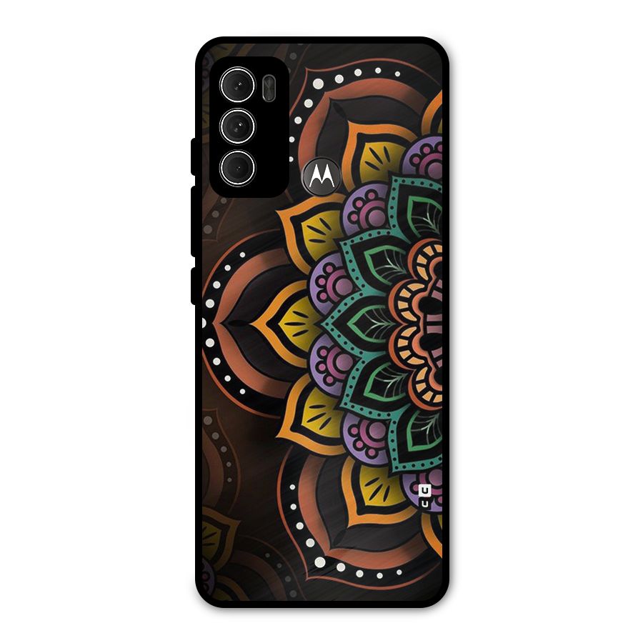 Mandala Artist Metal Back Case for Moto G60