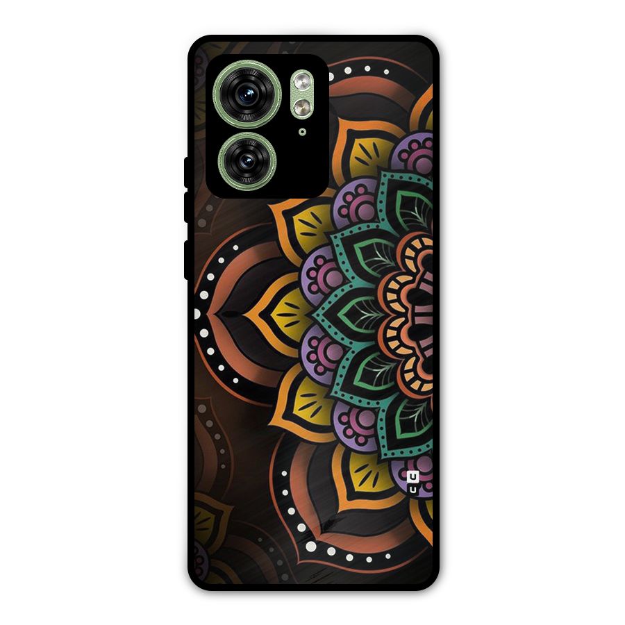 Mandala Artist Metal Back Case for Motorola Edge 40 5G
