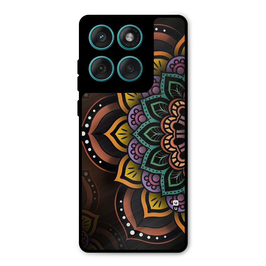 Mandala Artist Metal Back Case for Motorola Edge 60 Fusion
