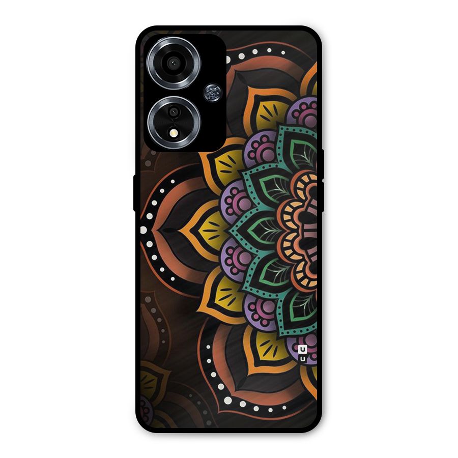 Mandala Artist Metal Back Case for Oppo A59