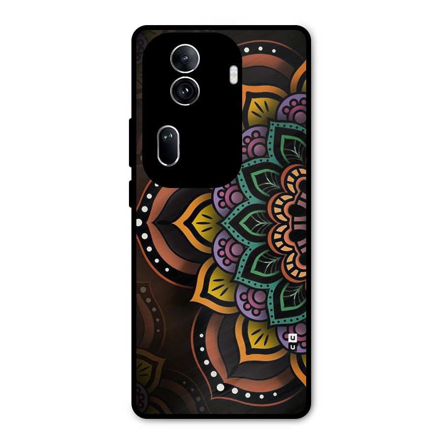 Mandala Artist Metal Back Case for Oppo Reno11 Pro 5G