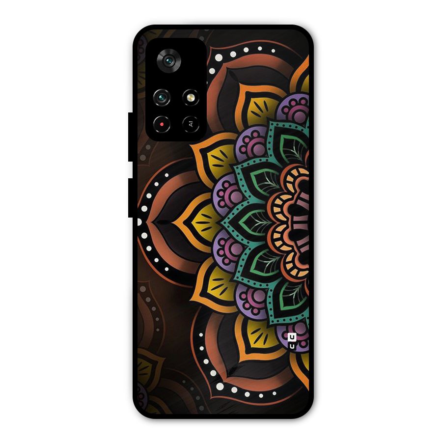 Mandala Artist Metal Back Case for Poco M4 Pro 5G