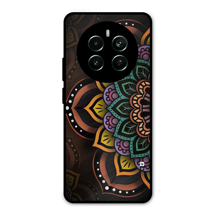 Mandala Artist Metal Back Case for Realme 12 Plus