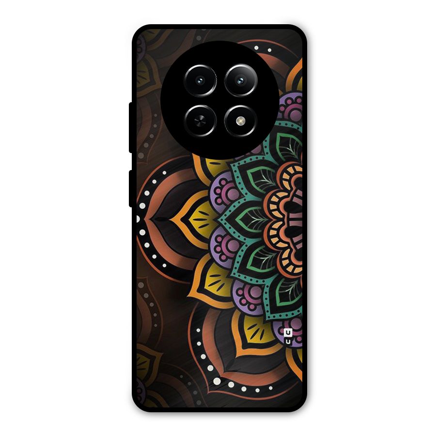 Mandala Artist Metal Back Case for Realme 13