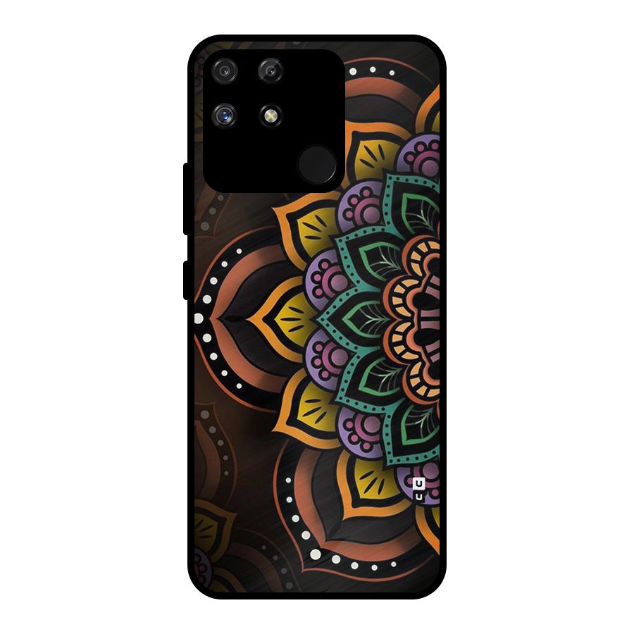 Mandala Artist Metal Back Case for Realme Narzo 50A