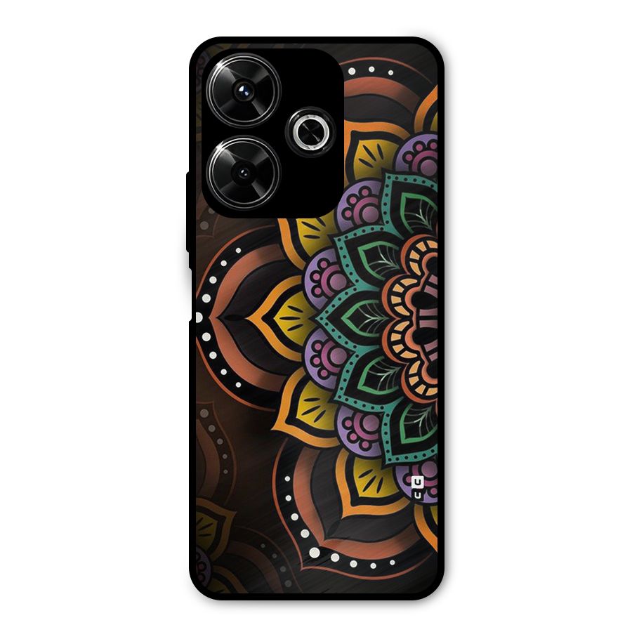 Mandala Artist Metal Back Case for Redmi 13 5G