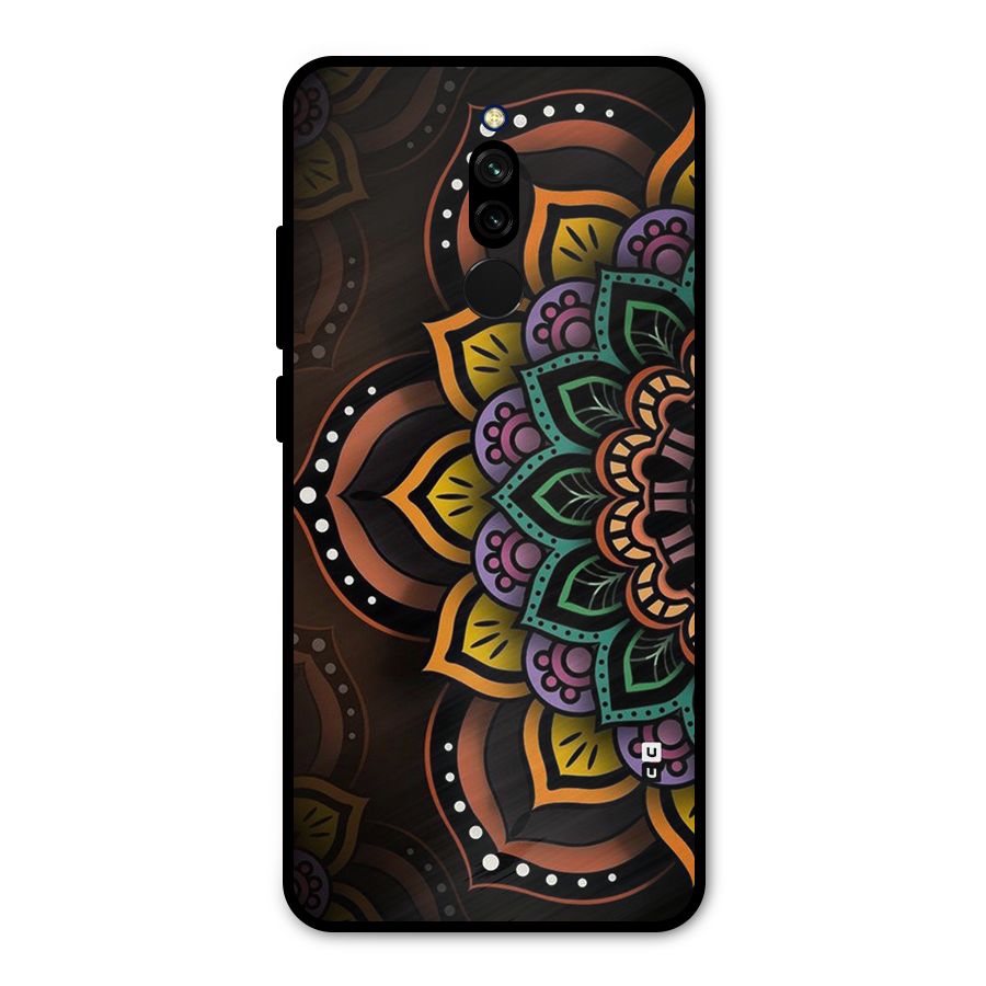 Mandala Artist Metal Back Case for Redmi 8