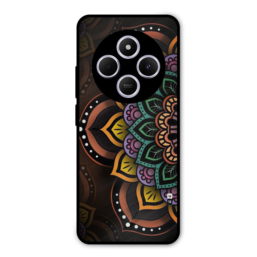 Mandala Artist Metal Back Case for Redmi A4
