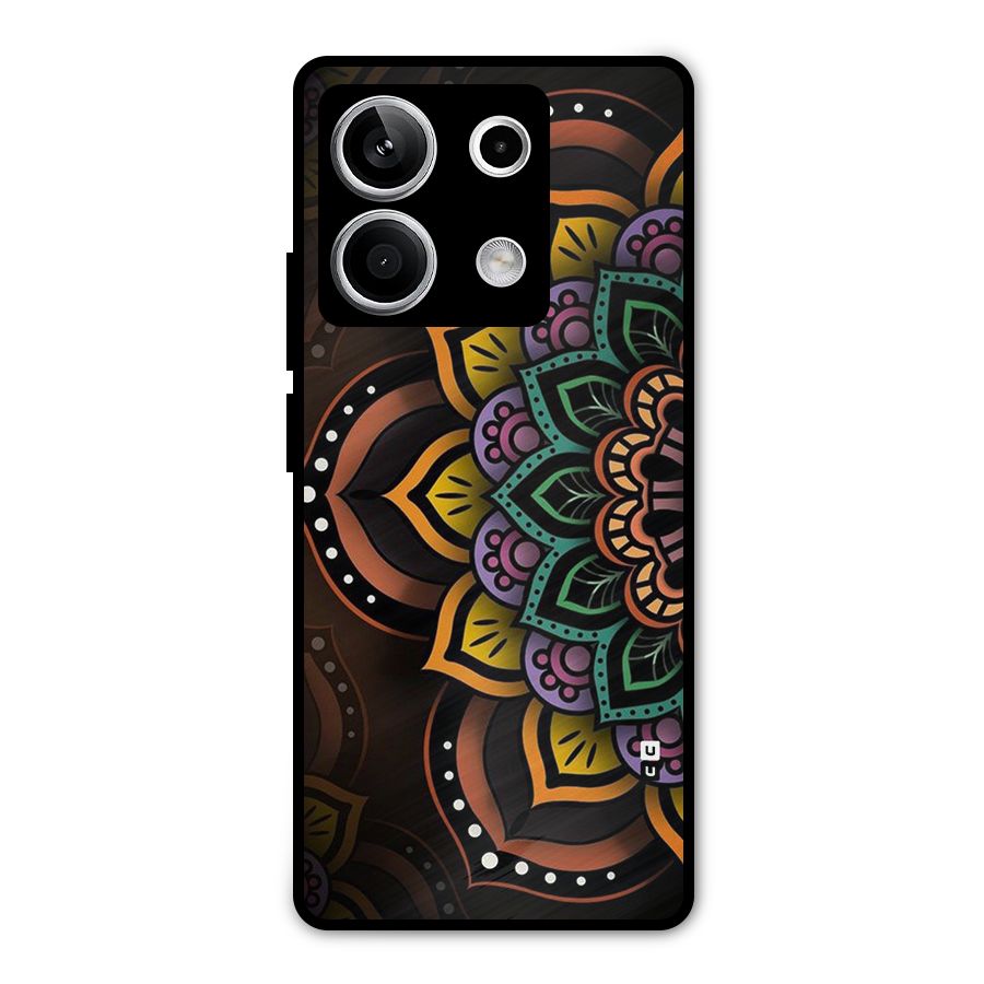 Mandala Artist Metal Back Case for Redmi Note 13 5G