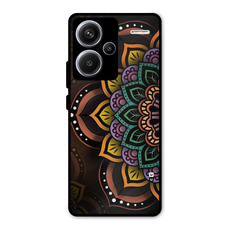 Mandala Artist Metal Back Case for Redmi Note 13 Pro Plus