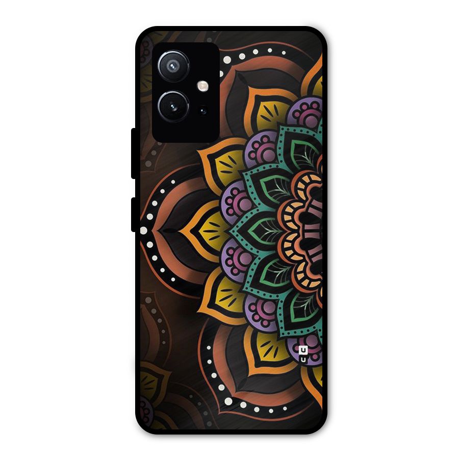 Mandala Artist Metal Back Case for Vivo T1 5G