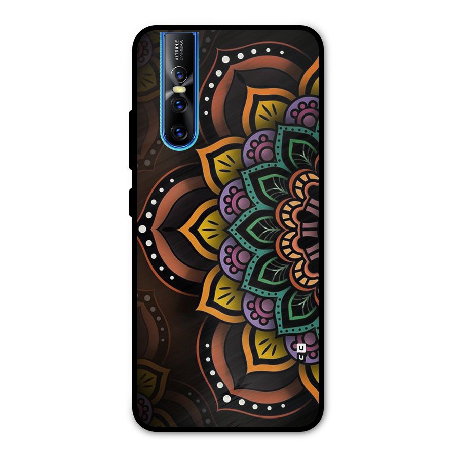 Mandala Artist Metal Back Case for Vivo V15 Pro