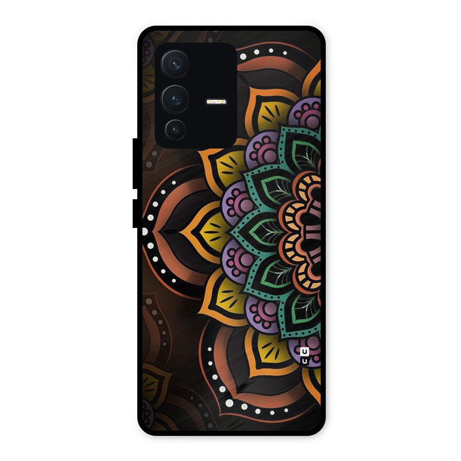 Mandala Artist Metal Back Case for Vivo V23 5G