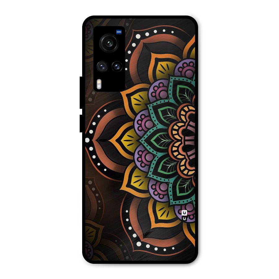 Mandala Artist Metal Back Case for Vivo X60